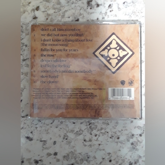 Conway Twitty The Warner Brothers Years Music CD - Picture 4 of 4